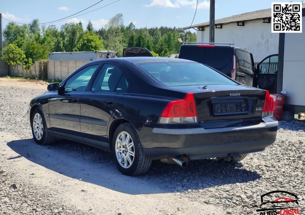 Volvo S60 cena 11500 przebieg: 263344, rok produkcji 2002 z Wasilków małe 379